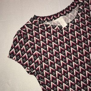 H&M Tribal Print Shirt